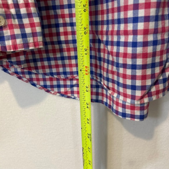 Ralph‎ Lauren Mens 3XB GINGHAM CHECKED LONG SLEEVE BUTTON UP SHIRT Exc Cond - Picture 6 of 8